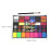 2Sets Feestkleurige Gezichtspoeder Multi-Use En Draagbaar Kit 4