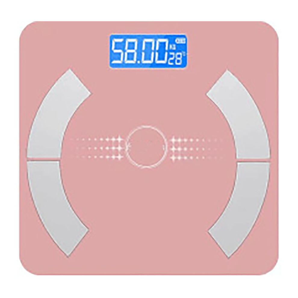 Electronic Body Weight Scale 2-180KG LCD Backlight Tempered Glass