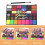 2Sets Feestkleurige Gezichtspoeder Multi-Use En Draagbaar Kit 8