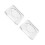 2Pièces Plateau Organiseur Transparent Pour Perles 4