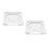 2Pièces Plateau Organiseur Transparent Pour Perles 7
