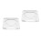 2Pièces Plateau Organiseur Transparent Pour Perles 9