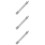 3Pièces Accessoires D'extension Pour Indicateur À Silver 9