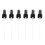 80Pièces Pompes Spray Bouteille Plastique Noir 2