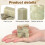 20Pièces Pierre À Graver Sceau Tabletop Facile À Utiliser 7