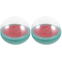 2Pièces Ballons Gonflables De Transparente En PVC Pour Amusement