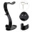 2Pièces Présentoir Casque Noir Élégant Pour Usage 11