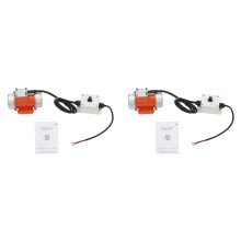 2X 60W DC12V Electric Vibration Motor with Speed Controller Brushless High-Speed Motor Alloy Concrete Vibrator 4000rpm