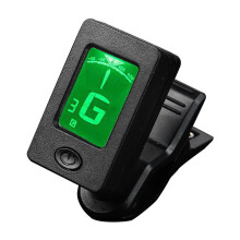 Accordatore portatile a clip per chitarra, ukulele, basso, violino, accordatura accurata