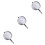 3Pcs Silver Dial Indicator Mechanical Tool for Industrial Measurement 6