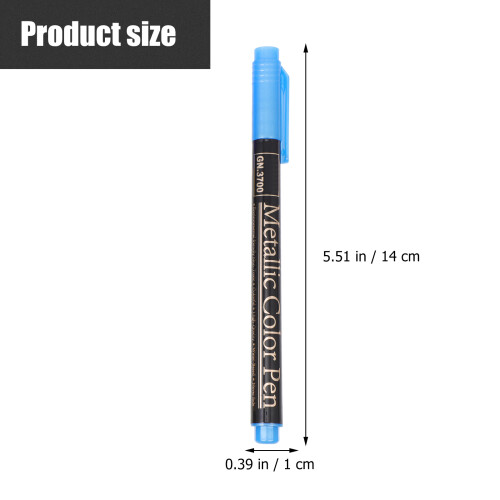 40Pièces Stylos Métalliques Multi-Usage Pour Journal DIY Dessin 1