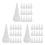 60Pièces Compact Kit Mastic Rechange Pour Coins 8