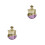 2Pièces Pots Cosmétiques Violet Réutilisables Pour Crème Luxe 6