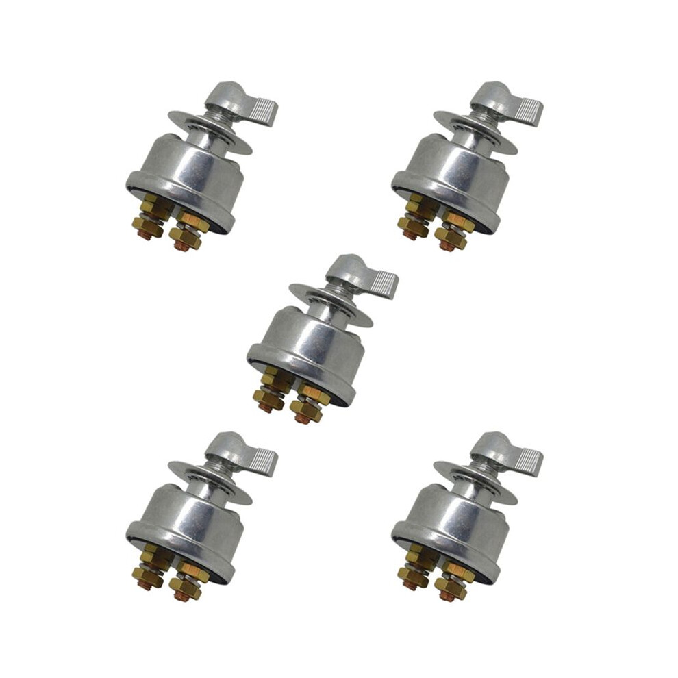 5X 12-24 V Master Battery Disconnect Battery Power Cut Isolator Killer For Car, Vehicle, Rv And Boat ( /Off) 6033797257467