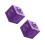 2Pièces Accessoire Réparation Pointe Queue Billard Violet 4