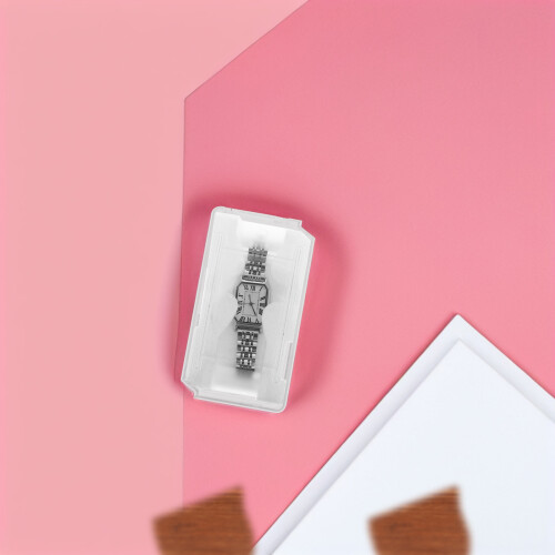 3Pcs Clear Watch Storage Box Sturdy Organizer for Display and Gift 2