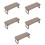 5Pièces Support Main Plastique Marron Pour Domestique 8