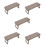 5Pièces Support Main Plastique Marron Pour Domestique 9