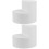 2Pièces Cake Modèle Blanc En Mousse Léger Décoration Cake Step 4