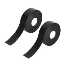10PCS Soft Black Lash Extension Tape, 2.5cm Wide, Strong Adhesion