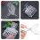 16Pièces Bases D'incubation Plastique Transparent 11