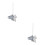 2Pièces Pendentif Chat Arc-En-Ciel Pour Fenêtre 7