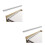 2Pièces Extenseur Tête De Lit En Mousse Textile 9