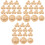 108Pièces Mini Chapeaux Tissés En Clair Accessoire Photo 4