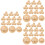 108Pièces Mini Chapeaux Tissés En Clair Accessoire Photo 7