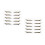 10Paires Eyeliner Pailleté Auto-Adhésif Pe Multiusage Multi 7