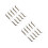 10Paires Eyeliner Pailleté Auto-Adhésif Pe Multiusage Multi 8