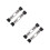 4Pièces Outil Fixation Fleurs Acier Inoxydable Pour 5