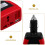 3Pièces Inverseur Puissance Auto 12V À 220V Multi, Compact ABS 7