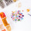 5Pièces Paillettes Colorées Pour Couture Décoration 4
