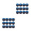 24Pcs Sky-Blue Billiard Chalk for Cues with Protective Box 7