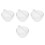 4Ensembles Mortier En Verre Compact Pilon Pour Usage Laboratoire 4