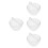 4Ensembles Mortier En Verre Compact Pilon Pour Usage Laboratoire 5