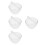 4Ensembles Mortier En Verre Compact Pilon Pour Usage Laboratoire 8