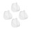 4Ensembles Mortier En Verre Compact Pilon Pour Usage Laboratoire 9