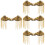 8Pièces Épaulette À Pompon Pour Accessoires Costume 7