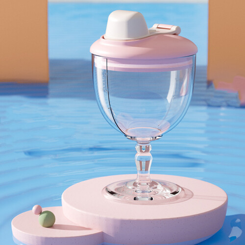 3Pièces Rose Pour Lait 2