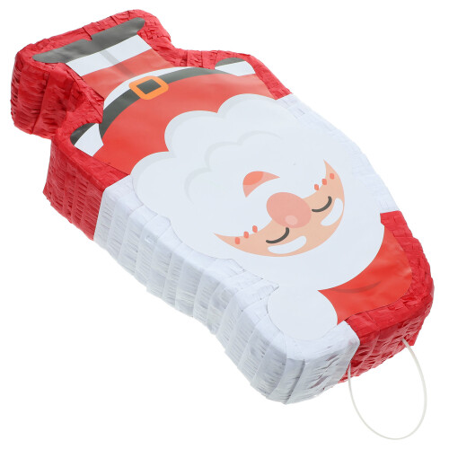 2Pièces Pinata Rouge Forme Père Noël Décorations De 2