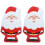 2Pièces Pinata Rouge Forme Père Noël Décorations De 4