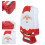 2Pièces Pinata Rouge Forme Père Noël Décorations De 10