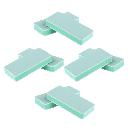 16Pièces Bloc Ongles Vert En Mousse Durable 1