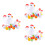 3Sets Kids Cognitive Matching Eggs Toy Colorful Number Learning Game 5