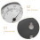 Humidimètre Mini En Alliage Aluminium Pour 7