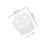 45Pièces Boules À Neige Transparentes DIY Décoration Hiver 3