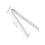 2Pièces Pinces Argentées Fine Artisanat Pour Pointe Stylo 2
