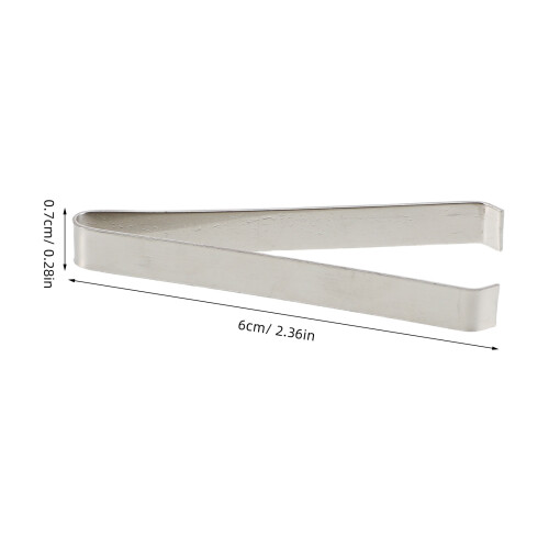 2Pièces Pinces Argentées Fine Artisanat Pour Pointe Stylo 2